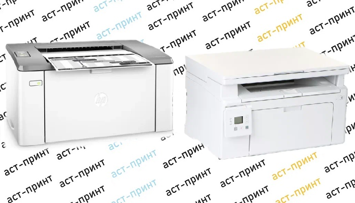 Лазерный принтер HP M104 и лазерное МФУ HP M132 