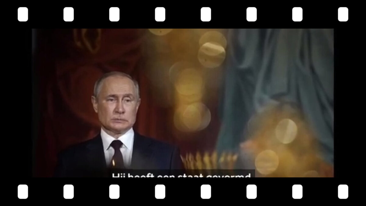 Вот таким в интервью показали В. Путина. Сразу видно, что такой человек не может построить нормальное государство