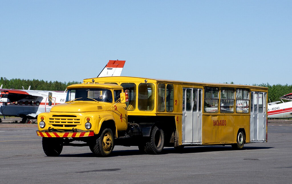  АППА-4 с седельным тягачом ЗИЛ-130В1