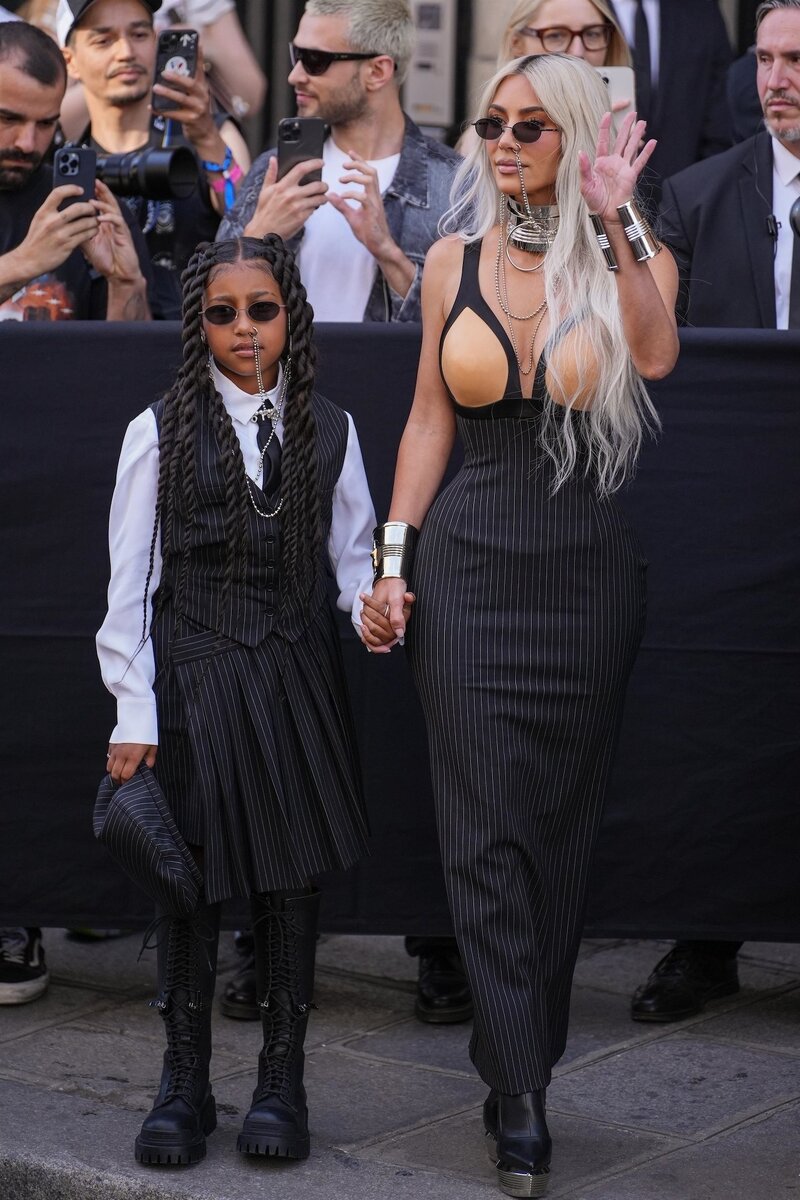    Норт Уэст и Ким КардашьянLegion-Media