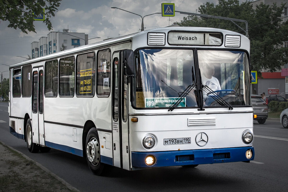 Последний из могикан: Mercedes-Benz O 307 во Владимире | Troll&Bus | Дзен