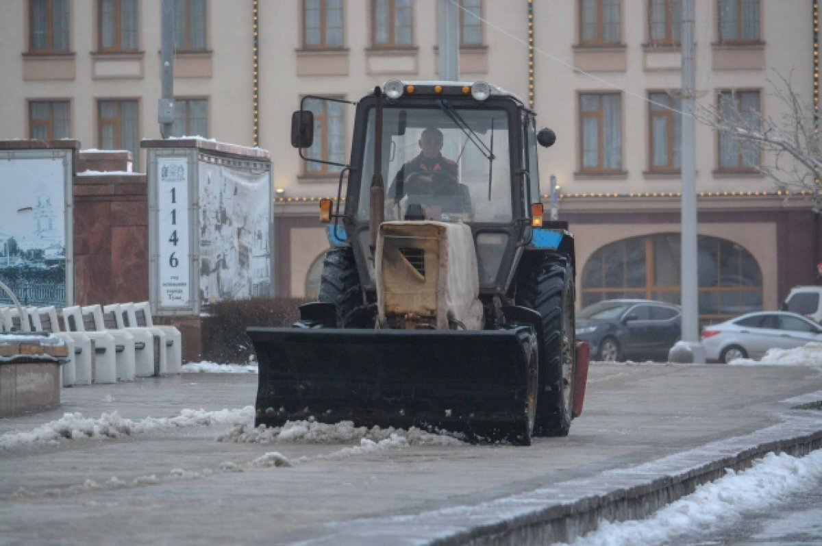    5,1 тысяч тонн снега вывезли с улиц Казани за минувшие сутки