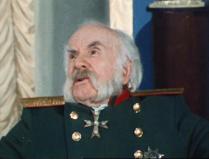 И.В.Ильинский в роли Крутицкого