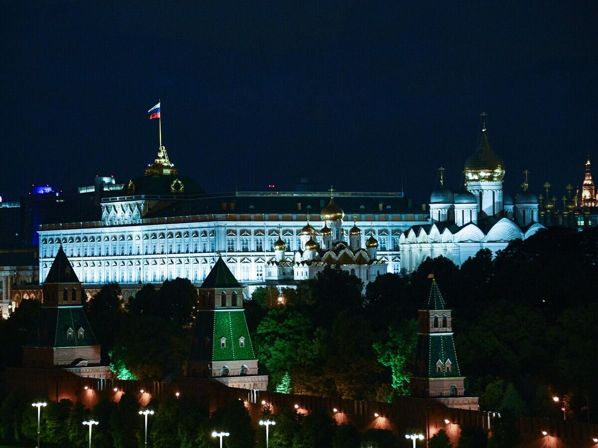    Вид на Кремль в Москве.© РИА Новости / Евгений Одиноков