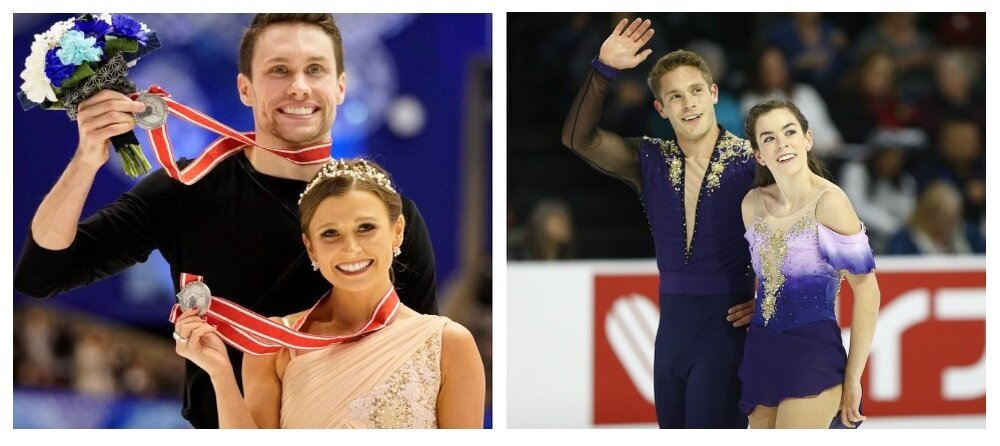       Кирстен Мур-Тауэрс/Майкл Маринаро                                Эвелин Уолш/Трент Мишо