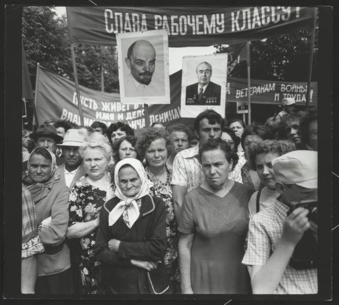 «Лицо эпохи»
Антанас Суткус, 1 мая 1981 года, Белорусская ССР, МАММ/МДФ.