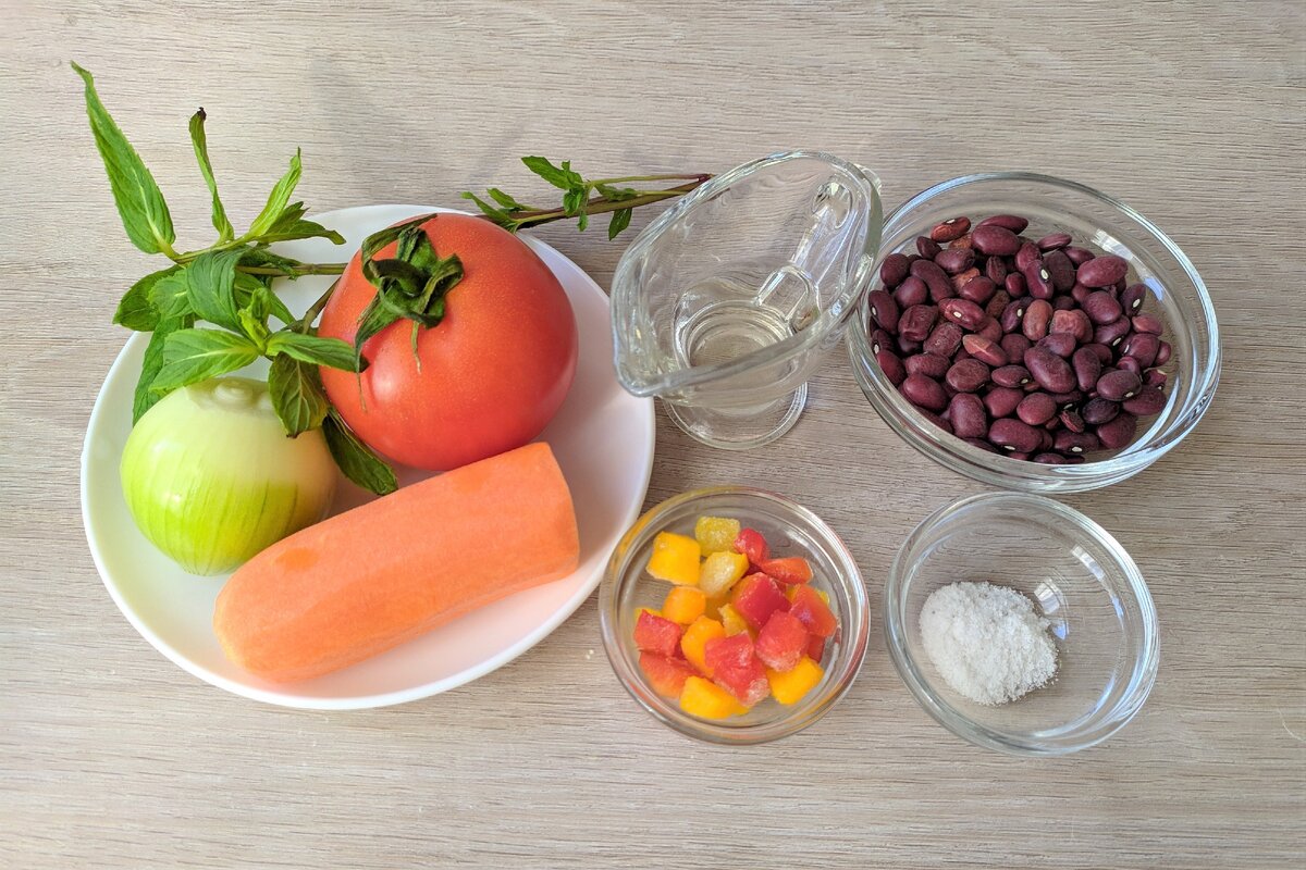 ингредиенты для приготовления чорбы по-монастырски 