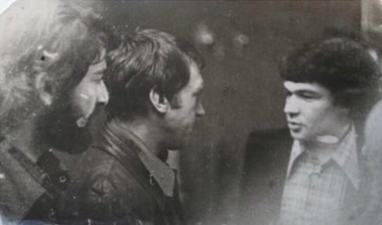 Слева В.С.Высоцкий, справа Николаев Г.В.