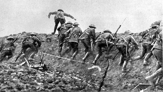 Прорыв германской обороны на реке Сомме 15 сентября 1916 года