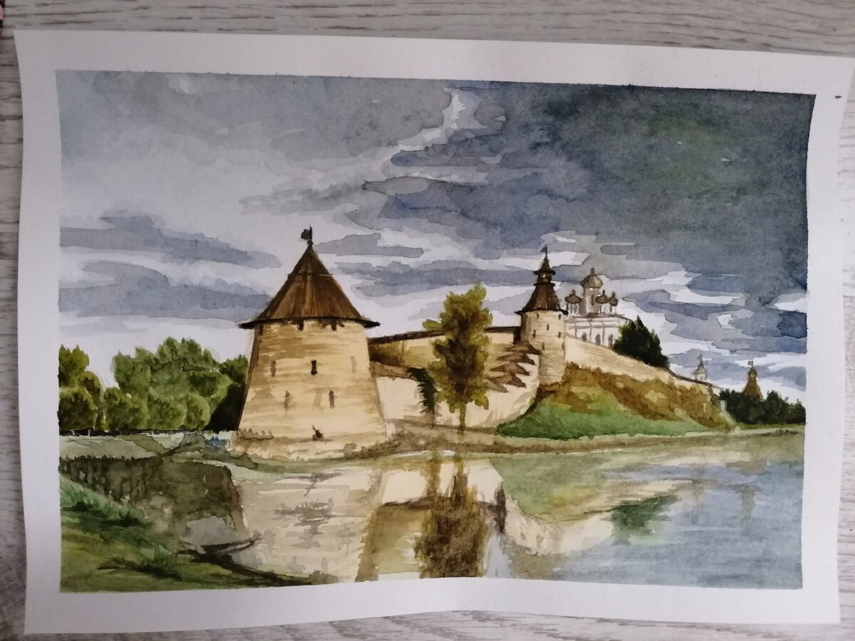 Кое-что из акварелей (рис автора)