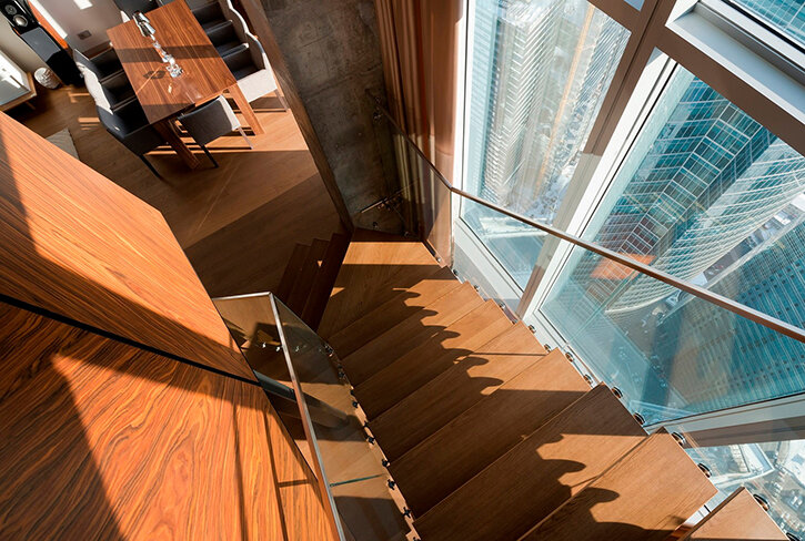 Роскошные апартаменты в Москва-Сити (башня «Город столиц») с двумя спальнями и внушительным «открытым» пространством. Каждый из 198 кв.м обойдется покупателю по 498 тысяч рублей. И это без отделки! (Фото: https://moscowcitysale.ru/)