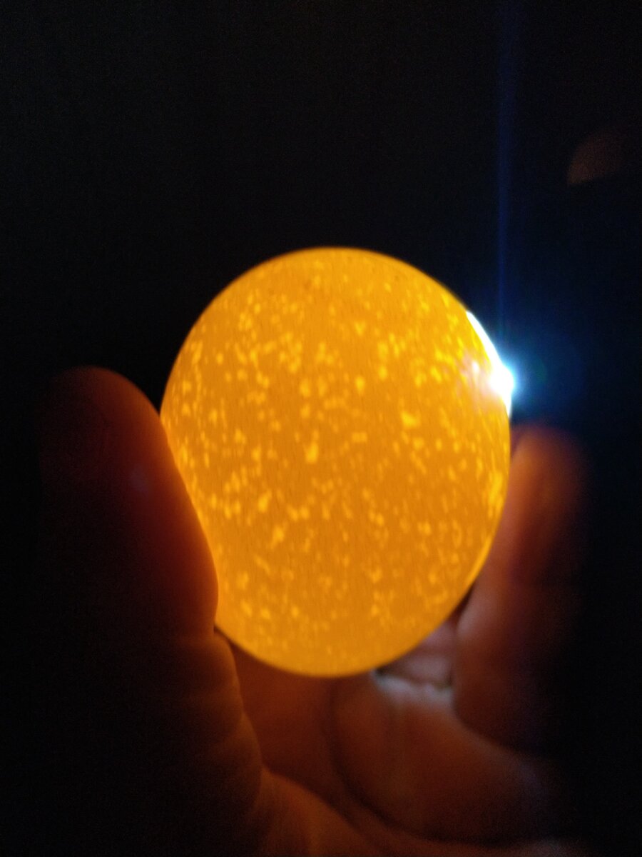 Инкубационное яйцо с такой мраморностью?