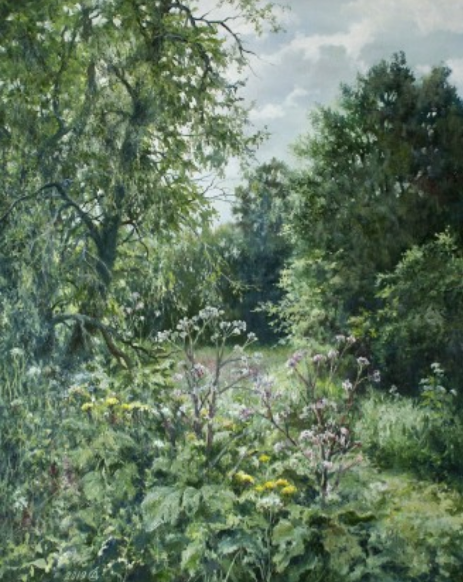 Фотография картины С. Дорофеева "Лето в разгаре" (с сайта художника)