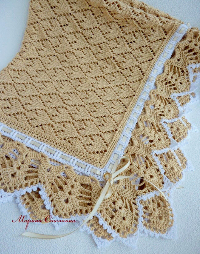 Детское покрывало Марины Стоякиной. Фото взято с сайта: mariafrolova.livemaster.ru