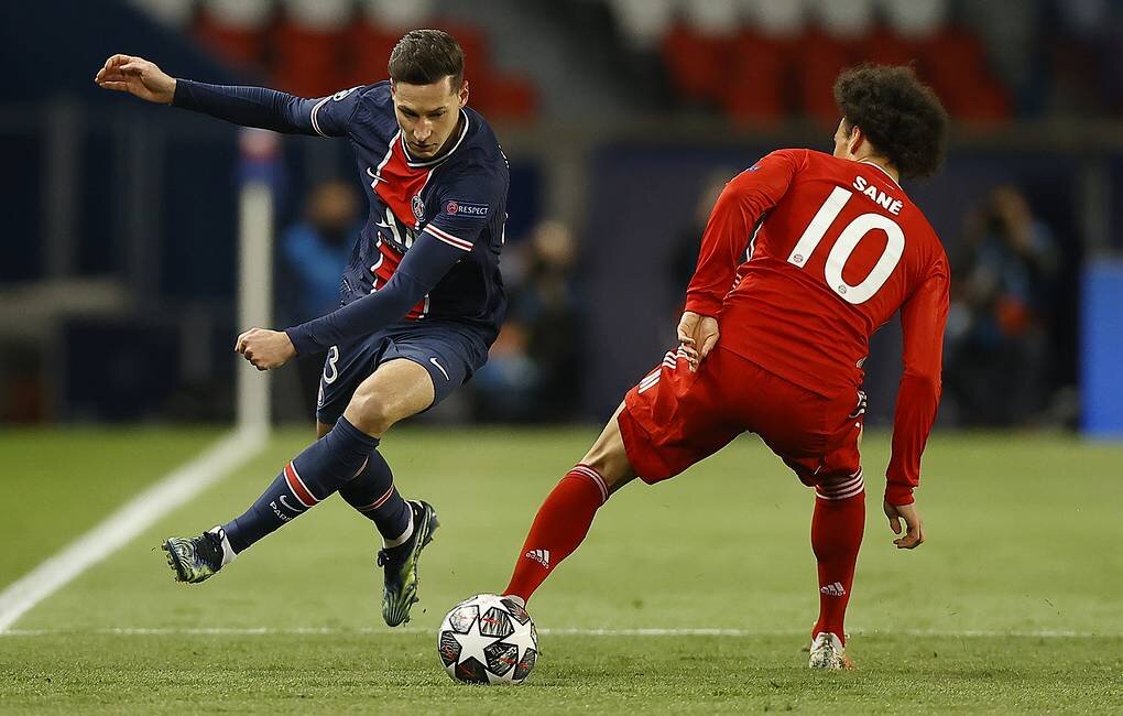 В первом периоде было много голевых моментов, но что-то у ПСЖ пошло не так