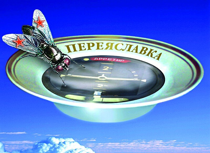 "Муха на АГД". Автор В.Н. Бекетов. Друг, военный лётчик, художник и скульптор