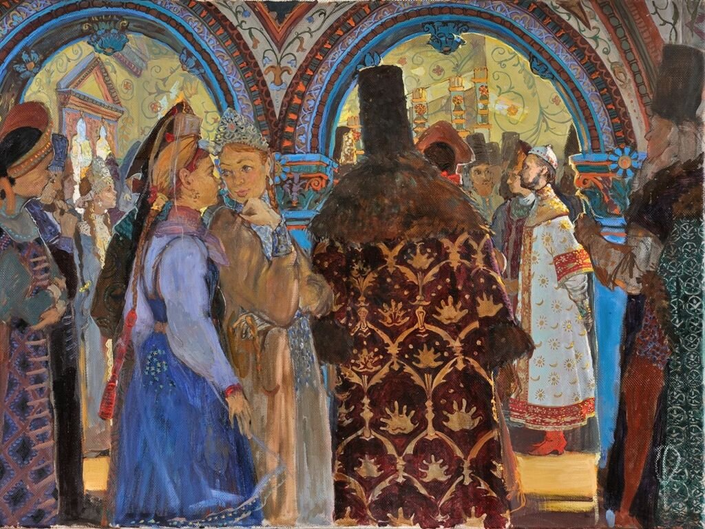 Картины ивана глазунова