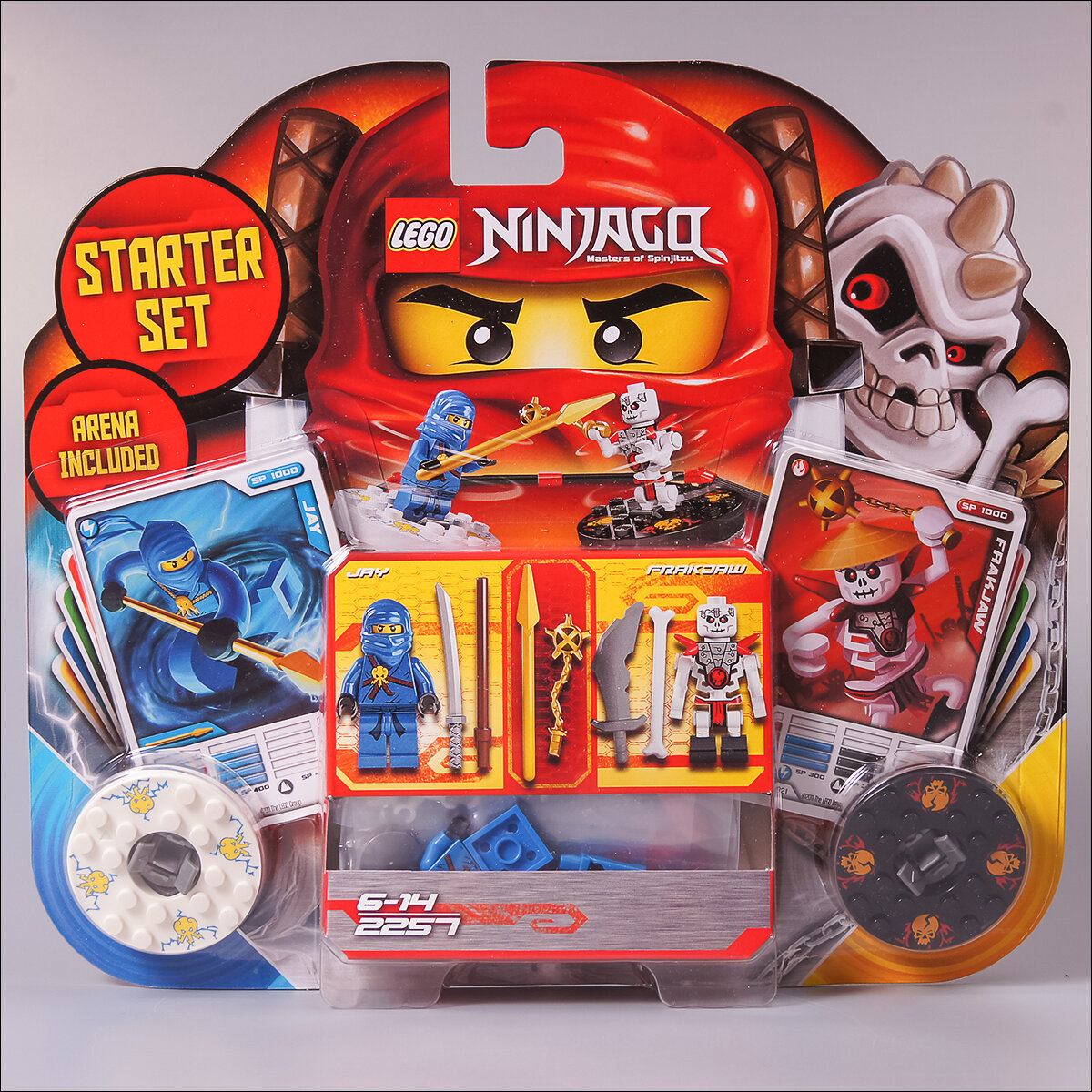 Лицевая сторона стартового набора для игры в Кружитцу