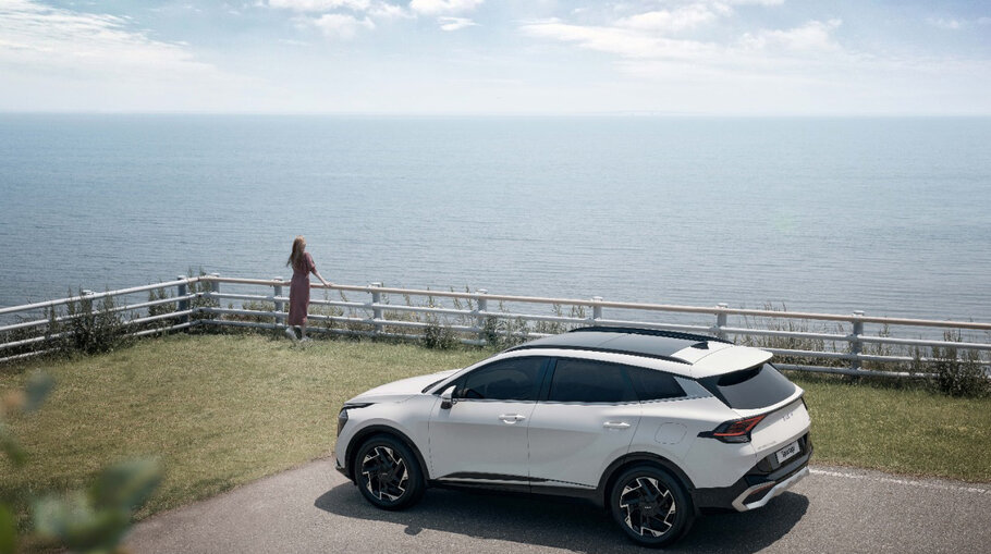 KIA Sportage: в профиль это скорее модный нынче SUV-купе