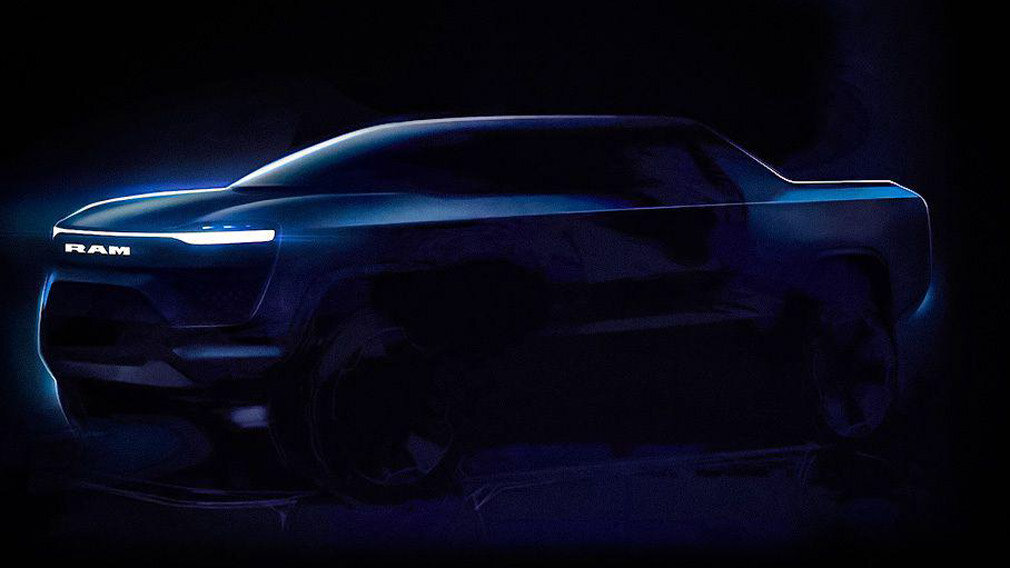 Тизер Ram 1500 BEV