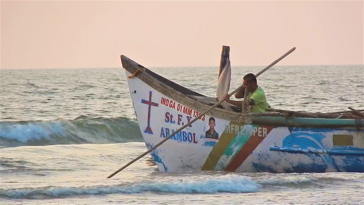 Вперёд - за уловом! Вечерний выход в море (фото автора)