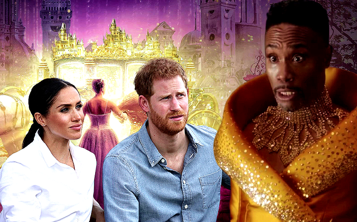 Многие критики уверены: в основу сюжета новой "Золушки" легла любовная история Меган Маркл и принца Гарри