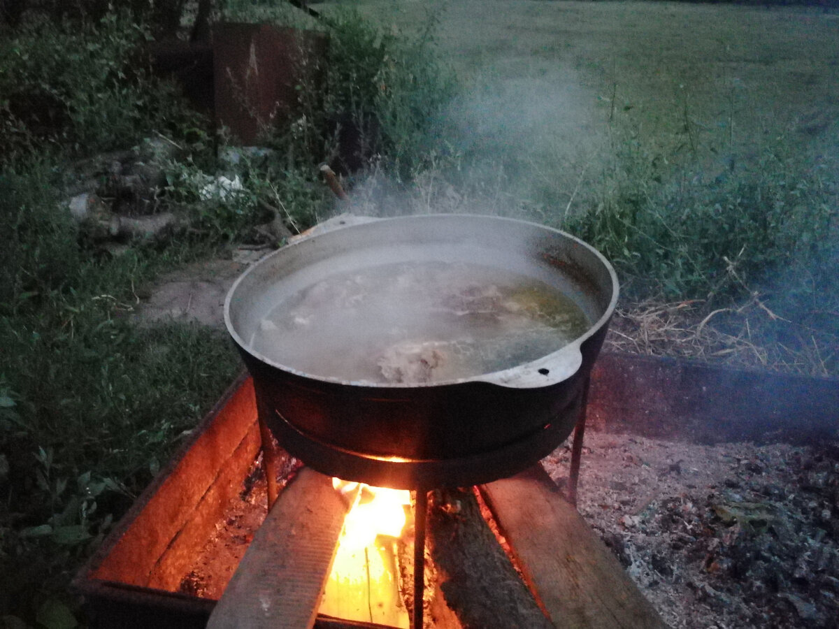 Шулюм на костре