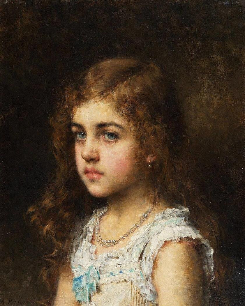 Пелагея Тургенева. Художник А.А.Харламов