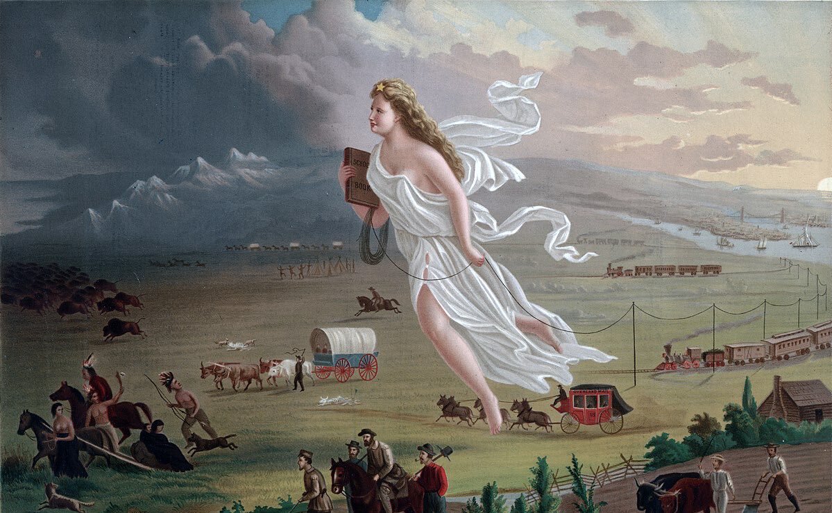 Manifest Destiny Джон Гаст