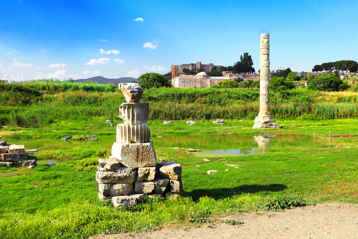 Храм Артемиды. Эфес, Турция