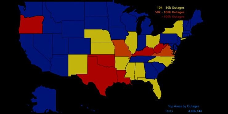 Законопроект об инфраструктуре, принятый Конгрессом, выделил 65 миллиардов долларов на обновление электросети.