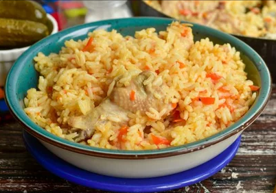 Плов с курицей