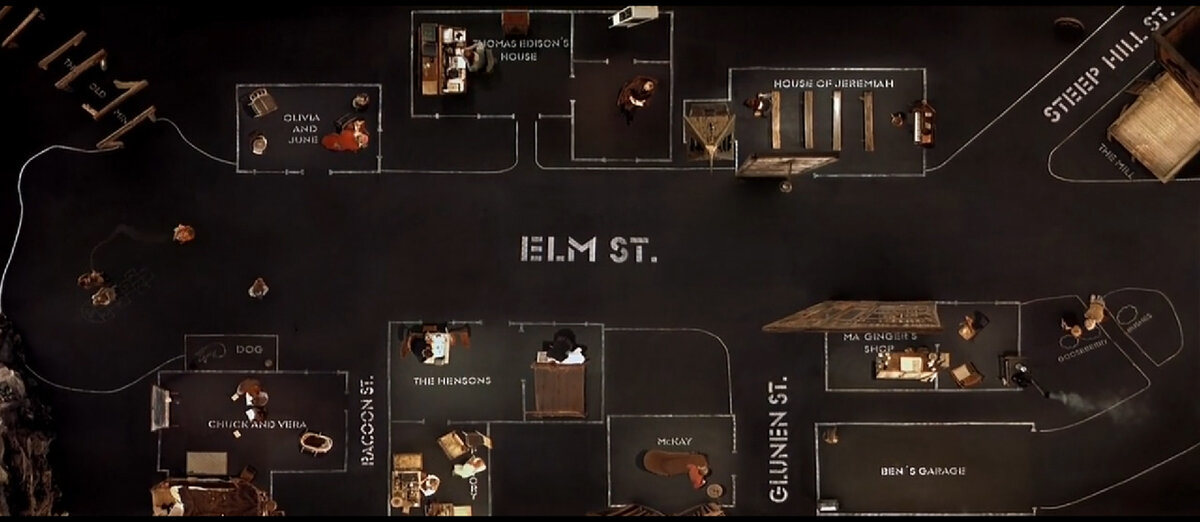 Фото из х/ф «Догвилль» 2003 г.