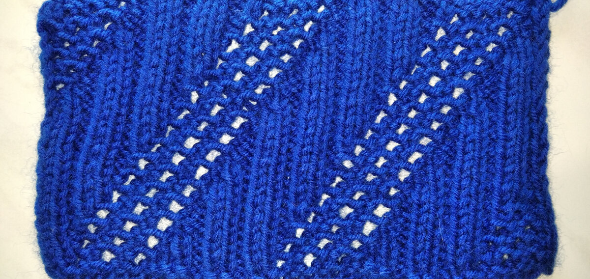 Изнаночная сторона узора