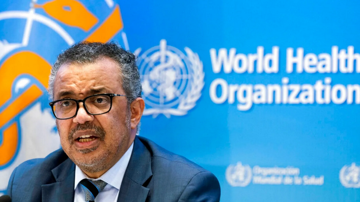Тедрос Адханом Гебрейесус, гендиректор ВОЗ.