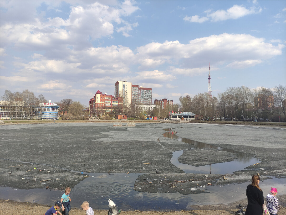 Томск. Весенняя прогулка от Белого озера к реке | Ноль повдоль | Дзен