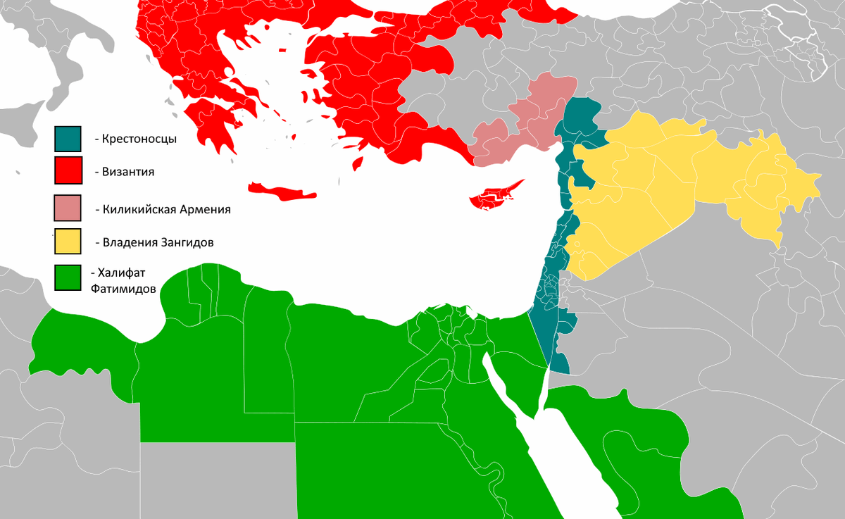 Обстановка на конец 1160-ых