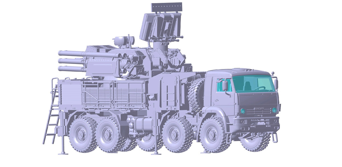 Панцирь с1 звезда 1/72