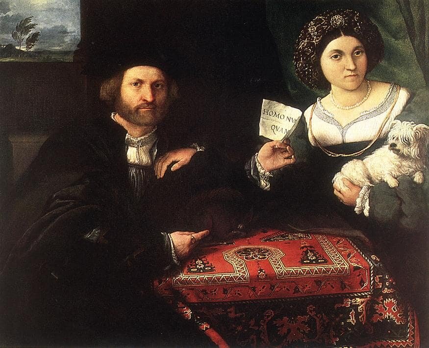 Лоренцо Лотто «Муж и жена», 1523 © Государственный Эрмитаж