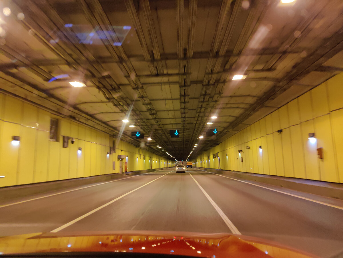 В тоннеле я была впервые.