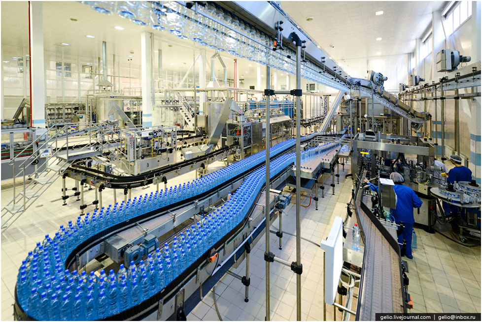 Цех по розливу питьевой бутилированной воды