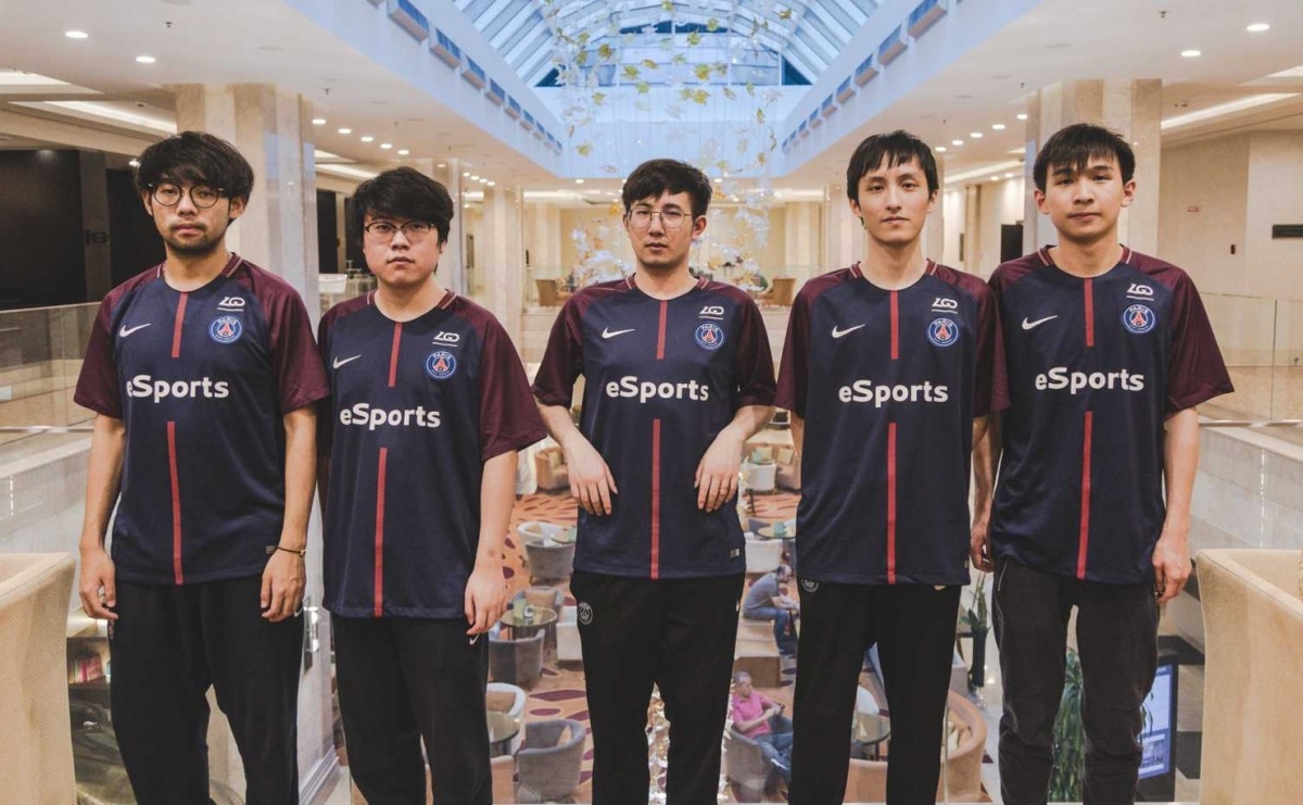 ПЕРВЫЙ СОСТАВ PSG.LGD ИЗ 2018 ГОДА.