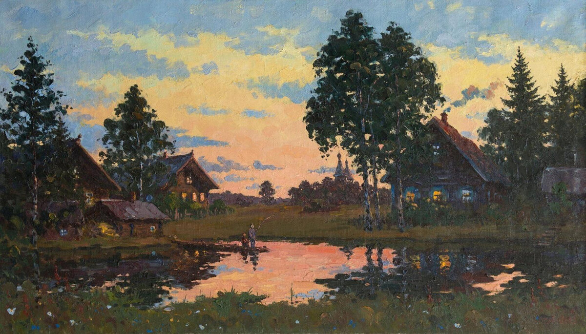 Тихий уголок картина