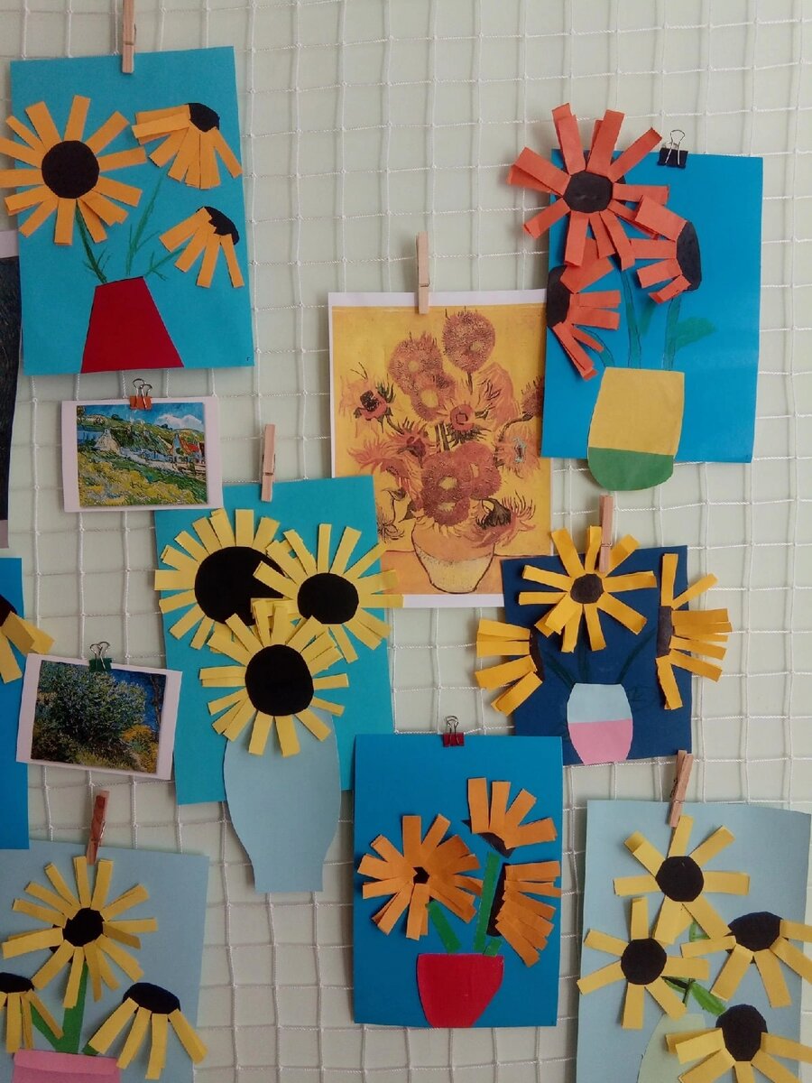 "Репродукции" шедевра в исполнении учеников третьего класса