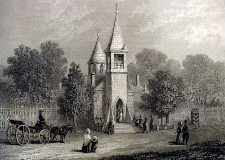 Храм Иоанна Предтечи в пушкинское время. Первая треть 19 века
