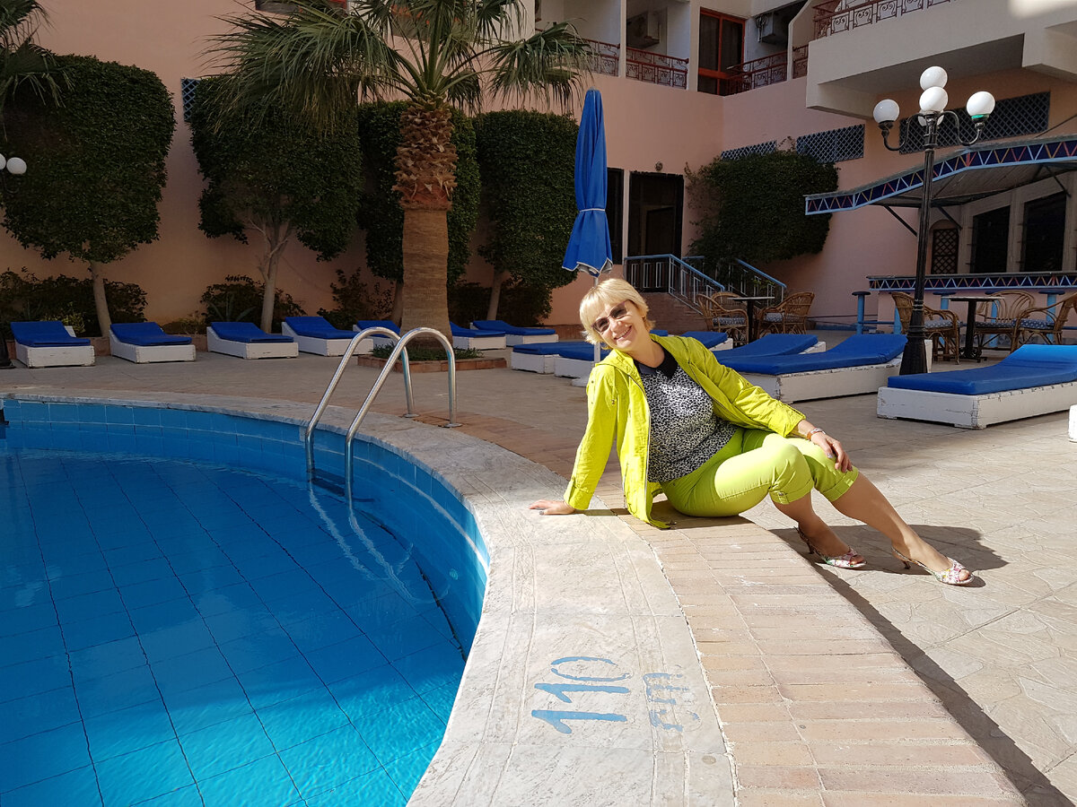 Наш отель, Хургада, Египет. 7.01.2018