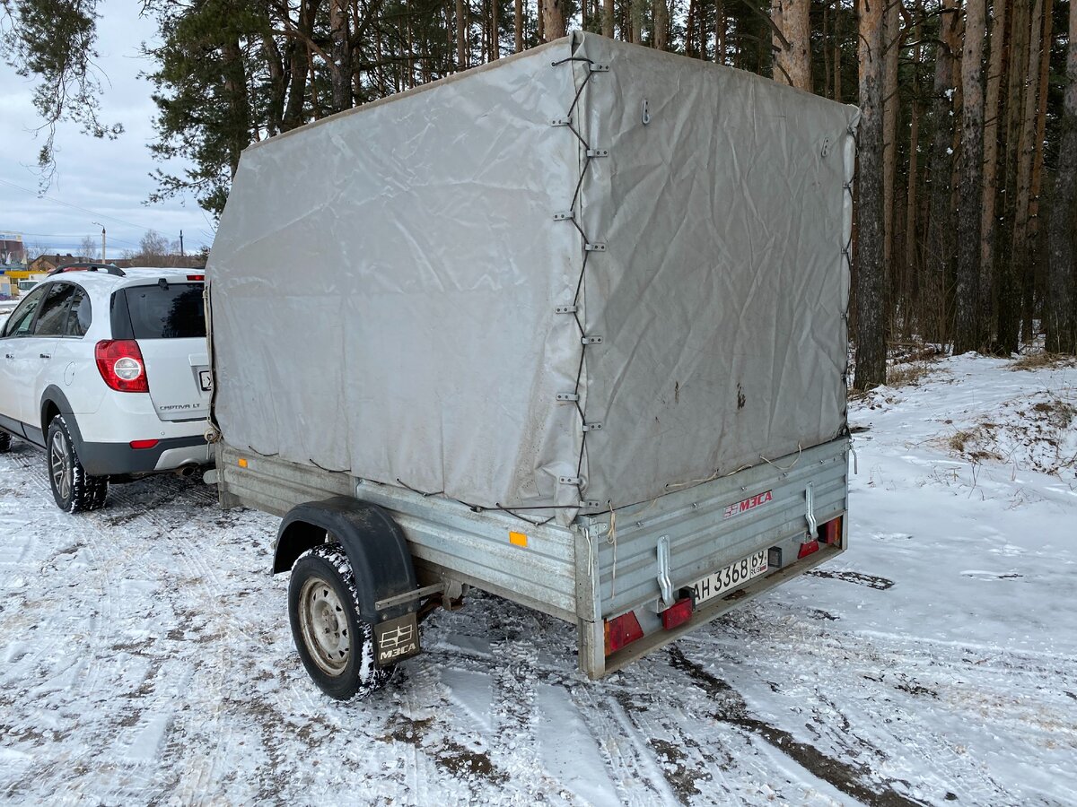 Опыт эксплуатации автомобильного прицепа МЗСА | Военные Путешествия | Дзен