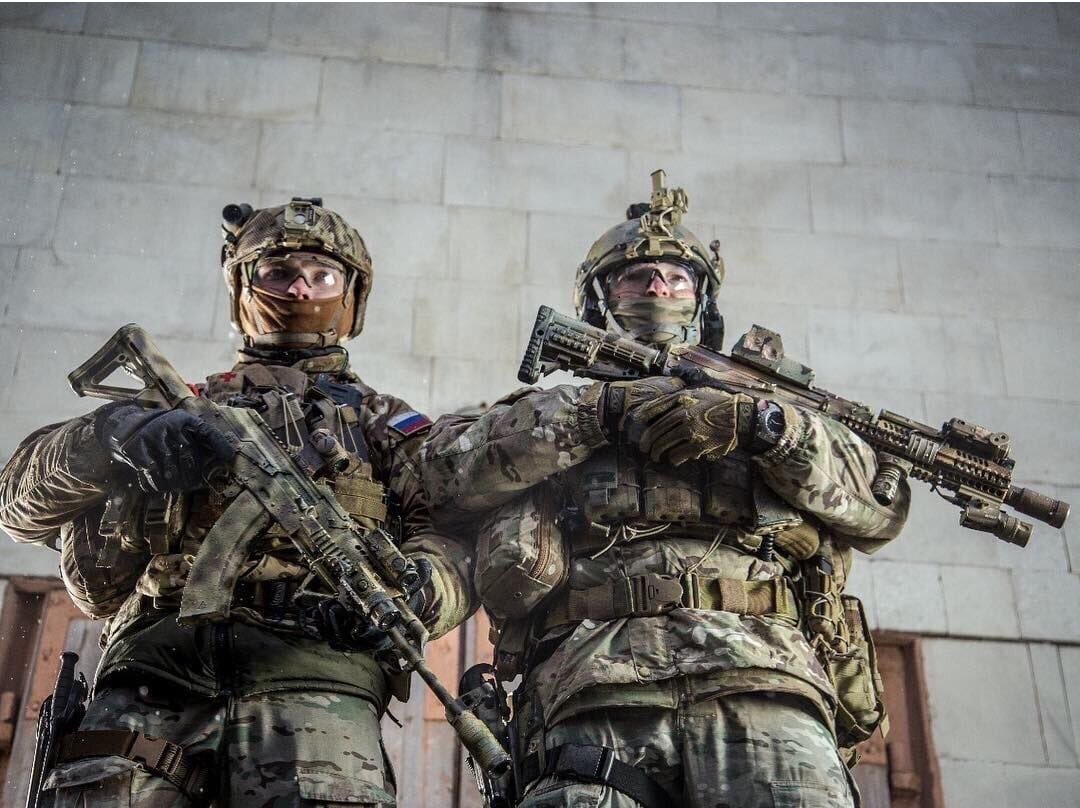 Бойцы ЦСН ФСБ.