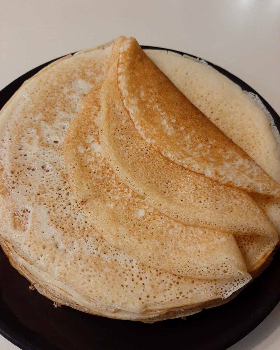 Блины со сгущенкой