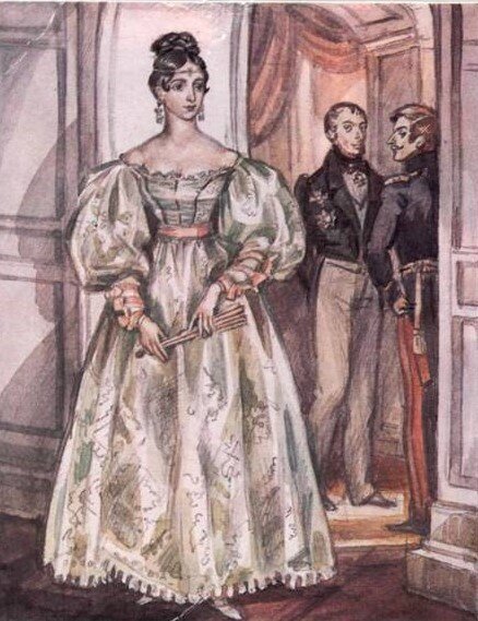 НАТАЛЬЯ  ГОНЧАРОВА.  Изображение из интернета.